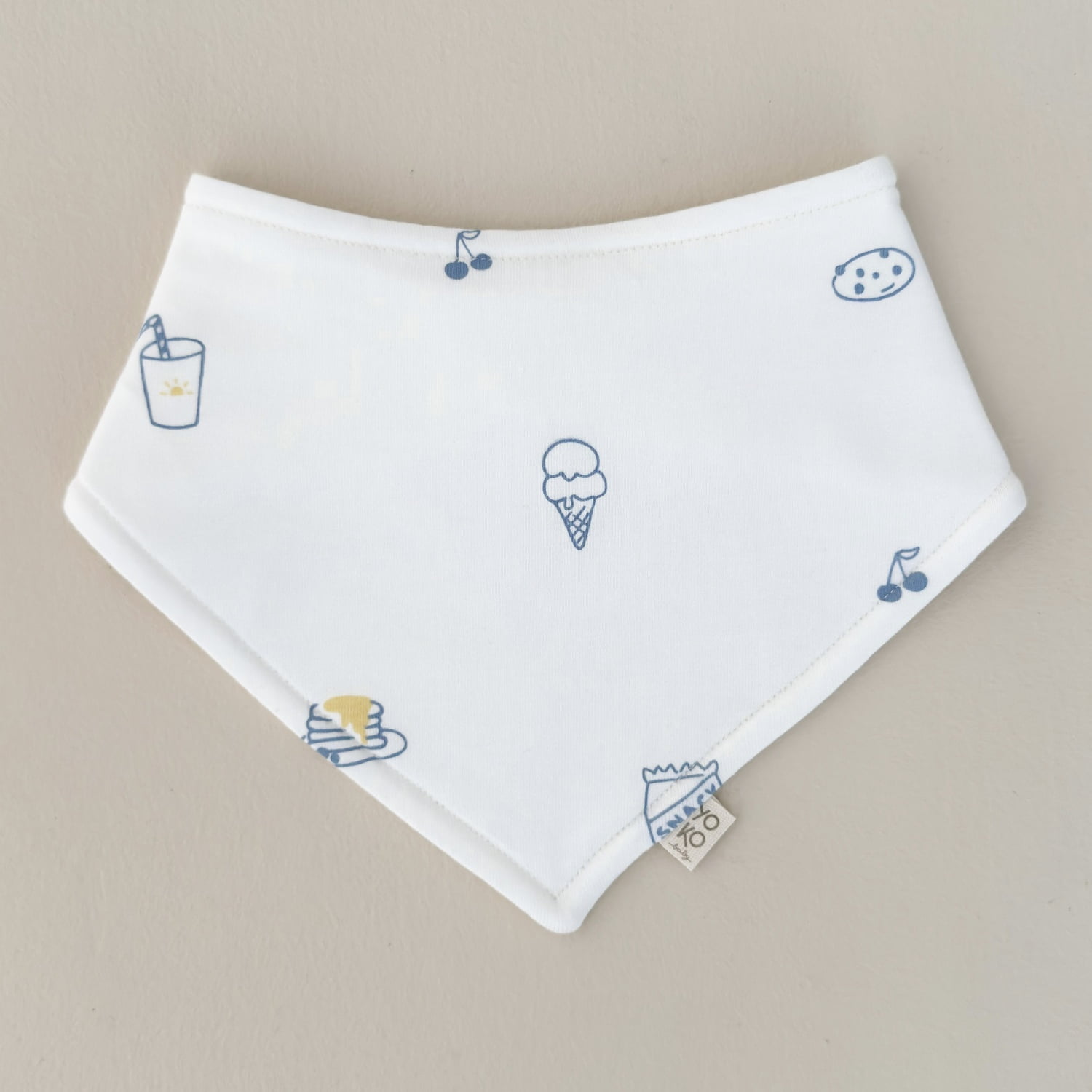 Babador Bandana Bebê Unissex  - Snack Lover