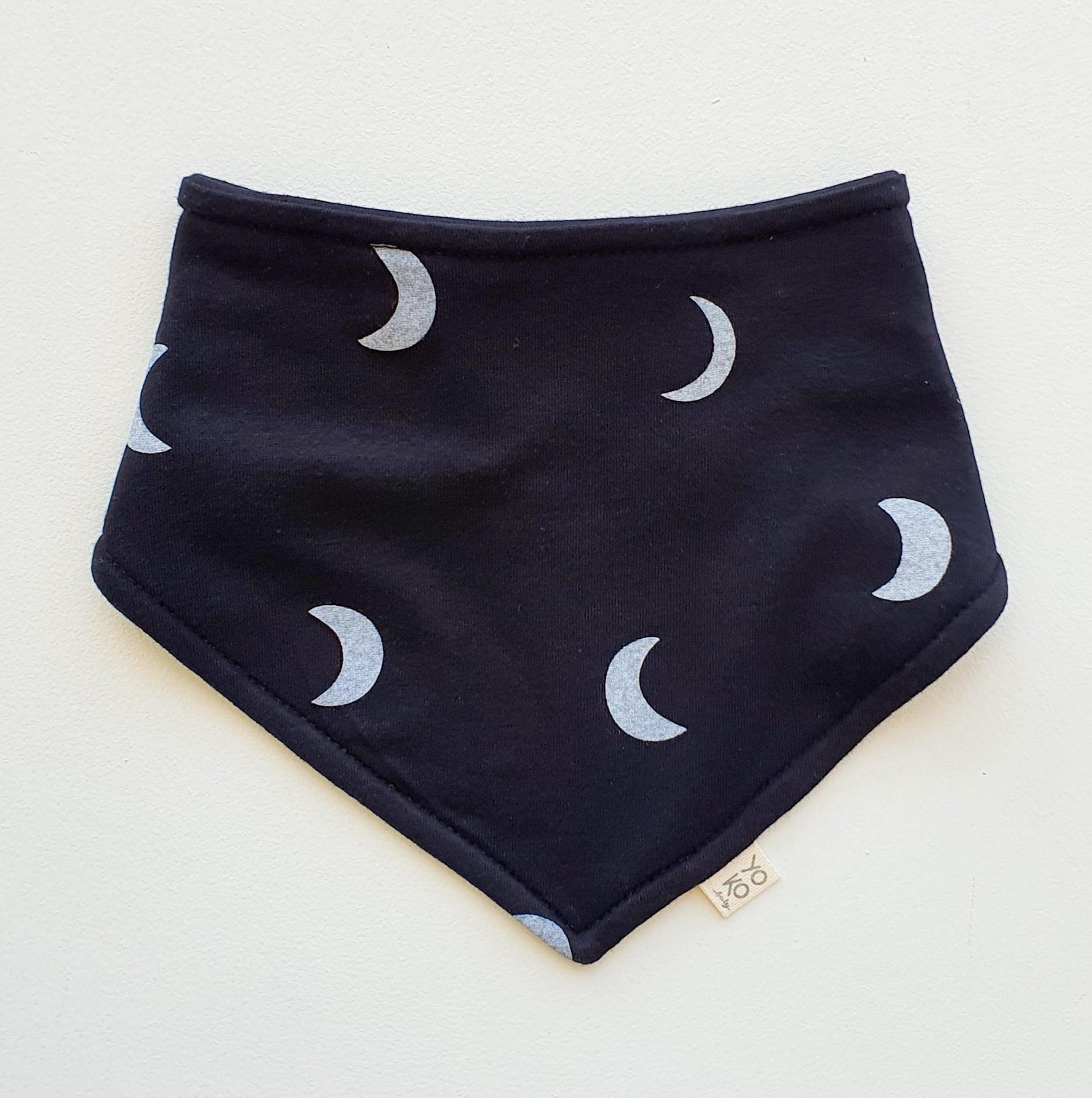 Babador Bandana Doce Luar - Preto