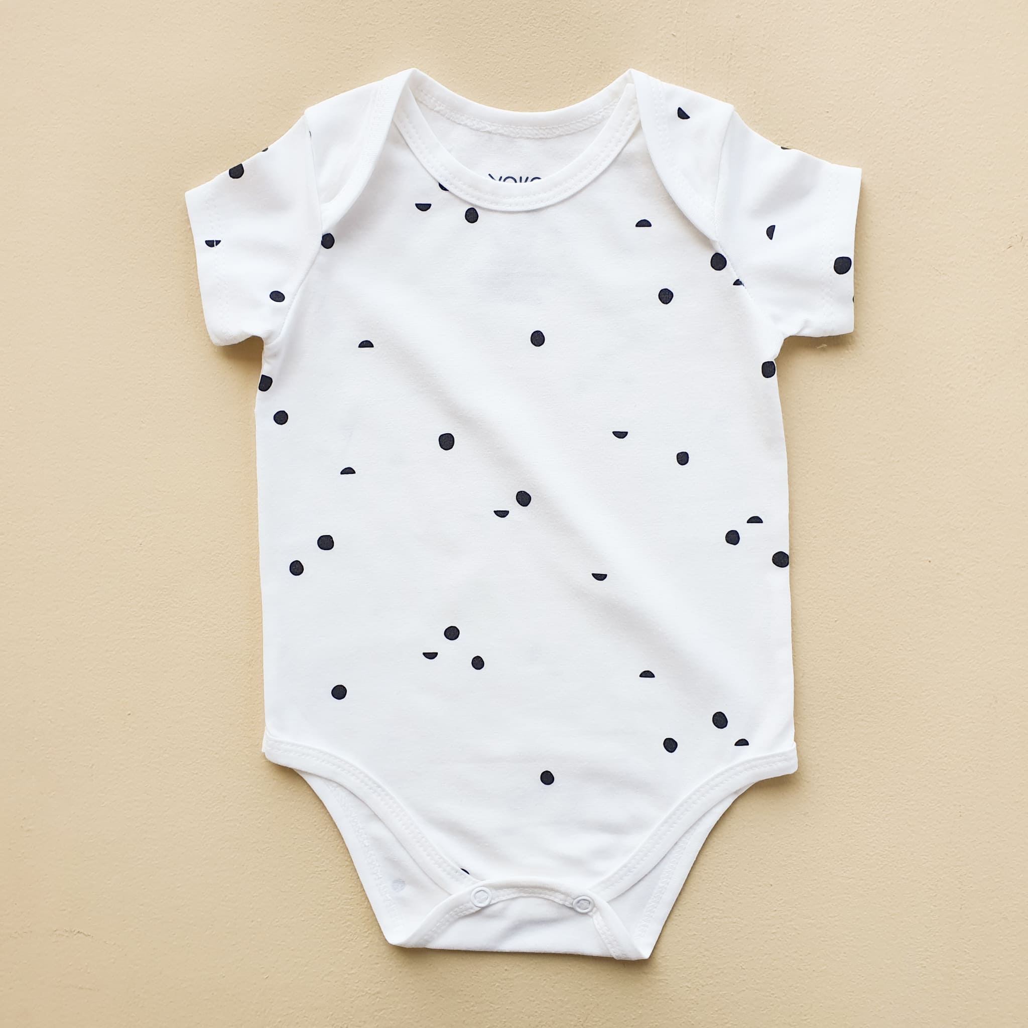 Body Bebê Manga Curta Unissex - Cotton Premium Leve - Confeti