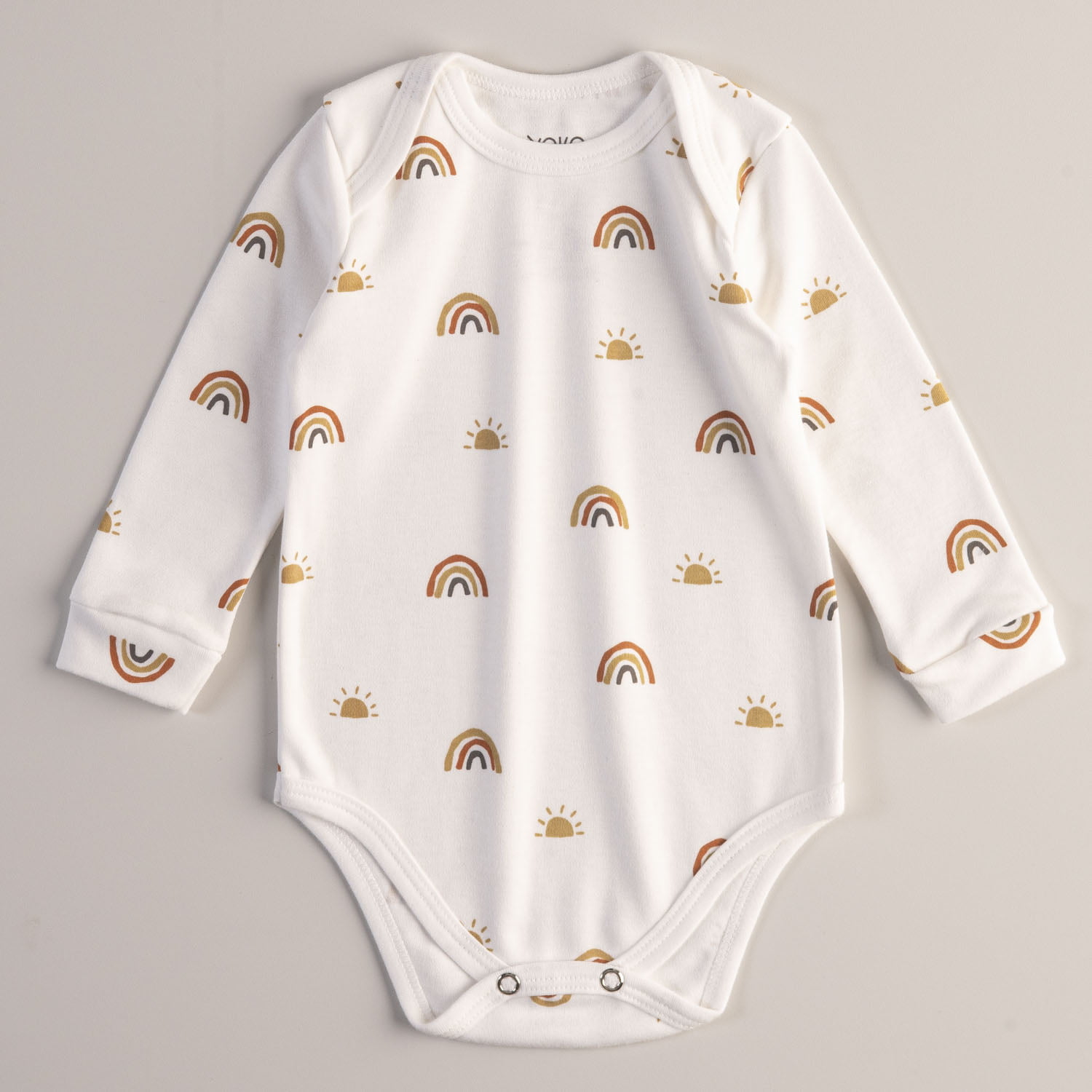 Body Bebê Manga Longa Unissex – Algodão Premium - Dia Lindo