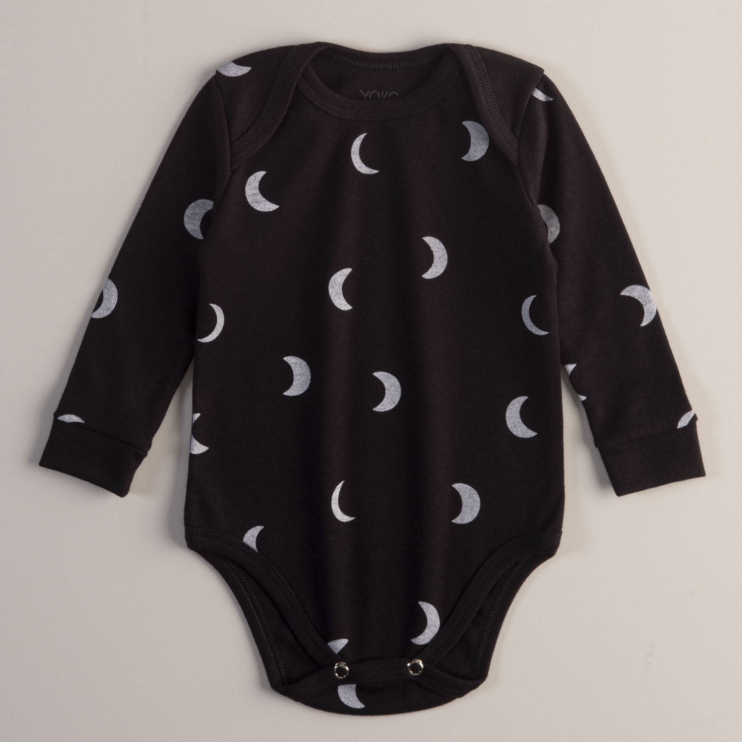 Body Bebê Manga Longa Unissex – Algodão Premium - Lua
