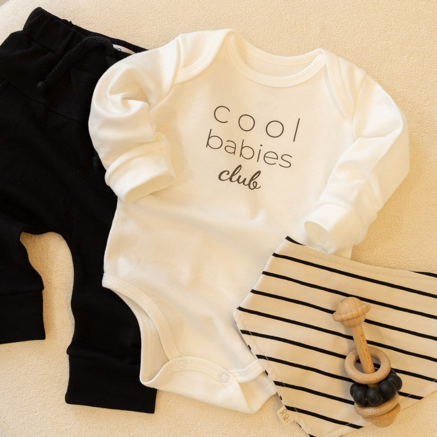 Body Bebe Manga Longa Unissex - Cool Babies Club