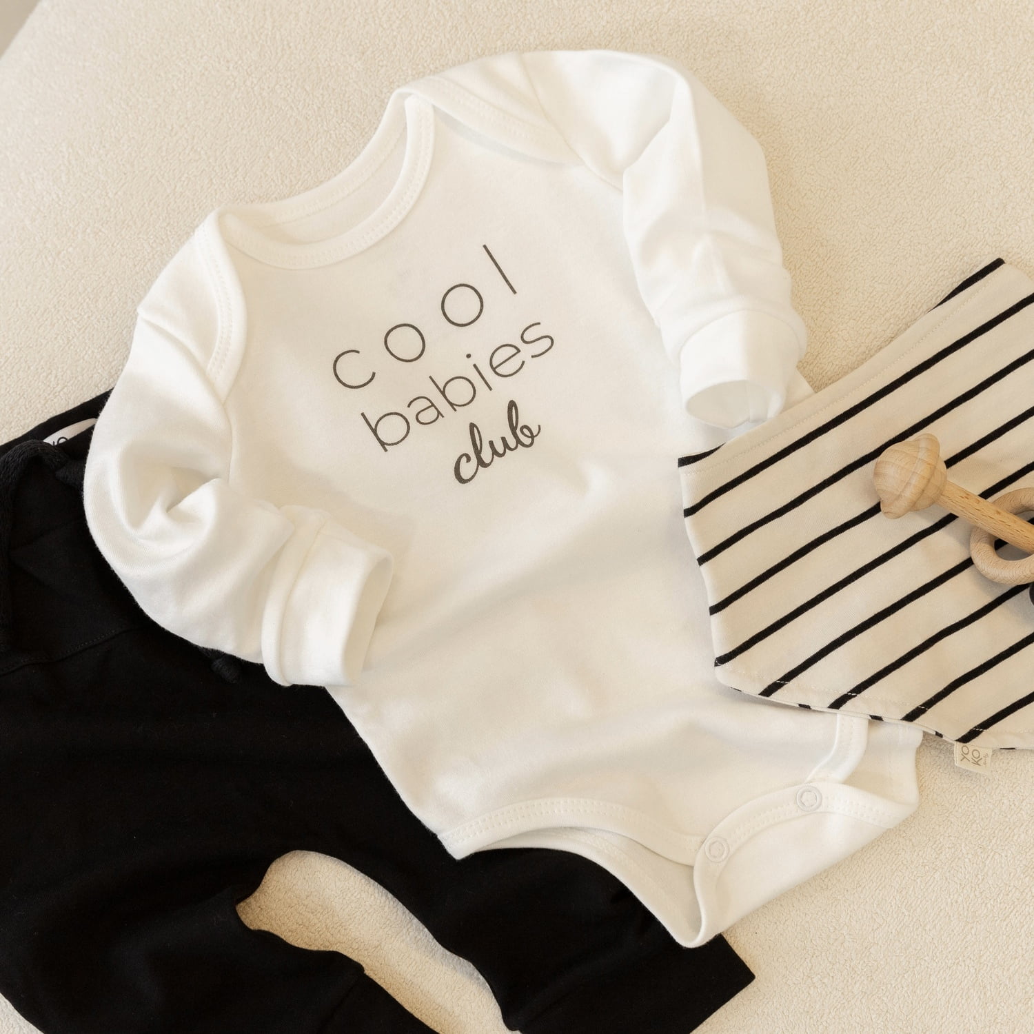 Body Bebe Manga Longa Unissex - Cool Babies Club