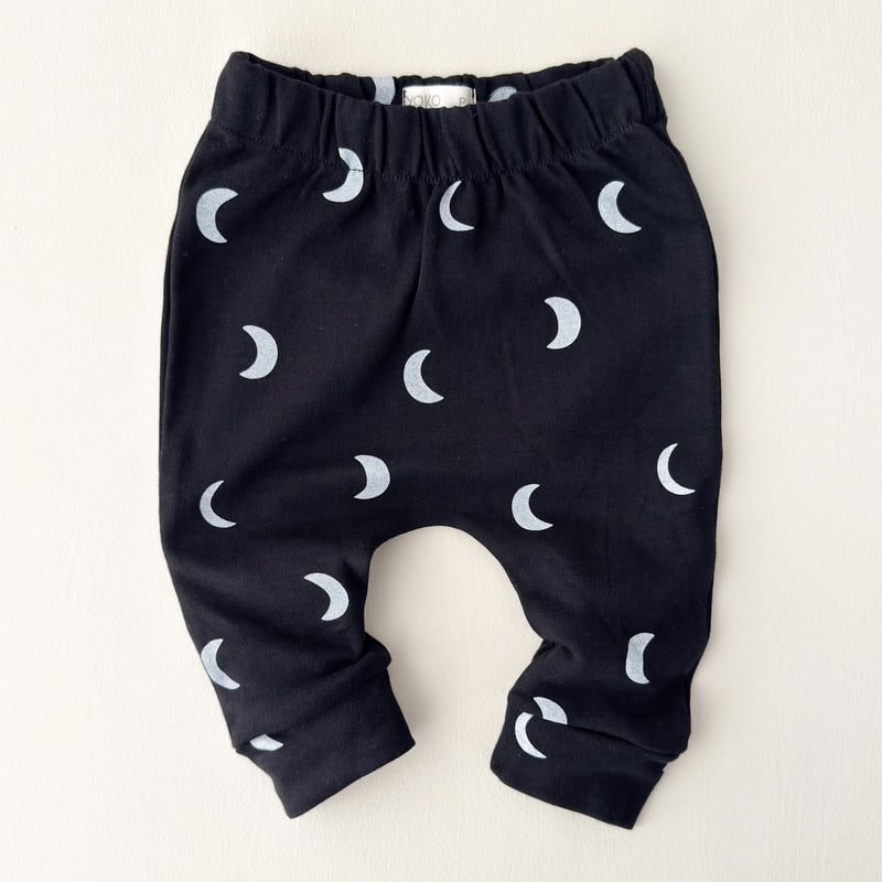 Calça Saruel Bebe Unissex - Algodão Premium - Lua