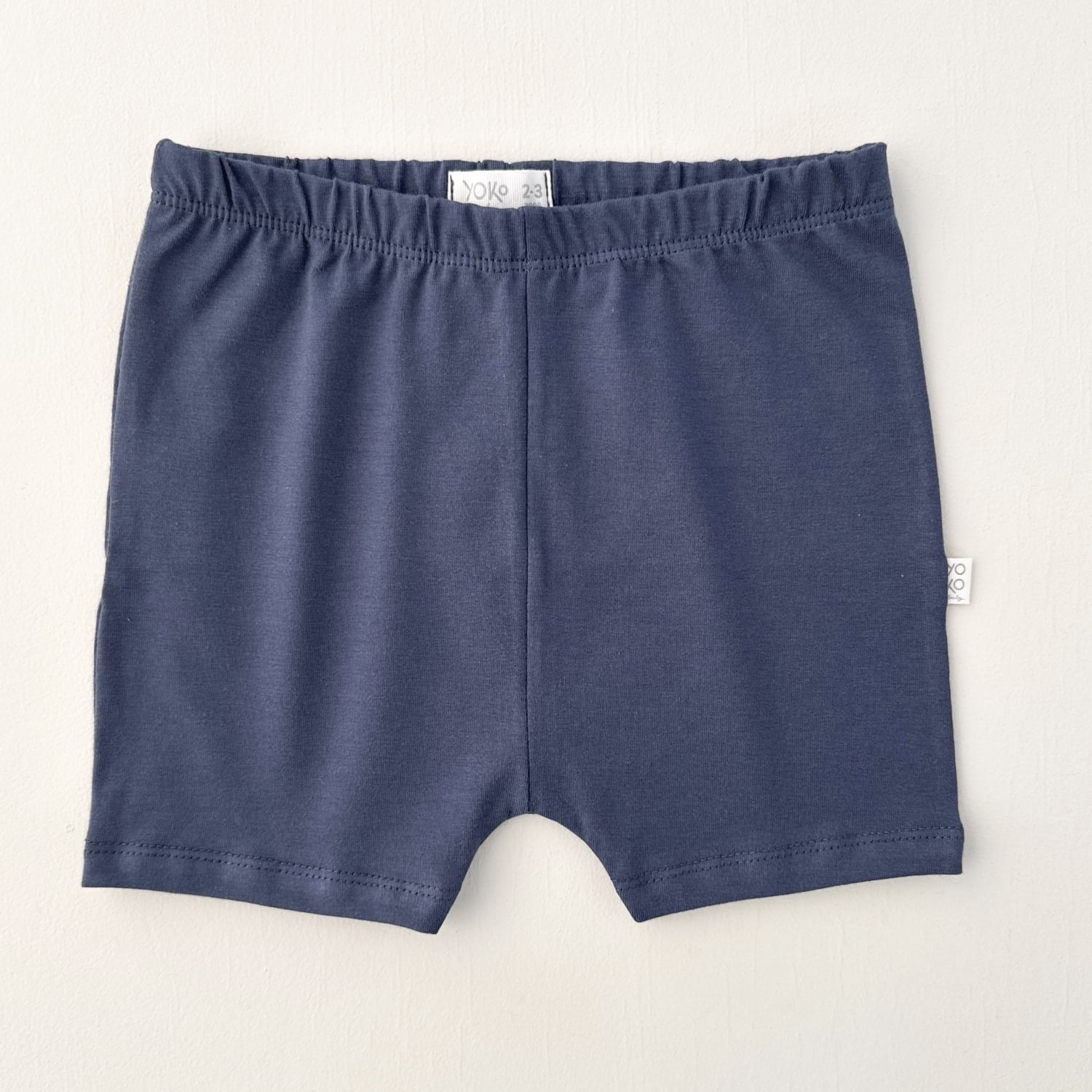 Short Infantil Slim Unissex - Cotton Premium Leve - Marinho