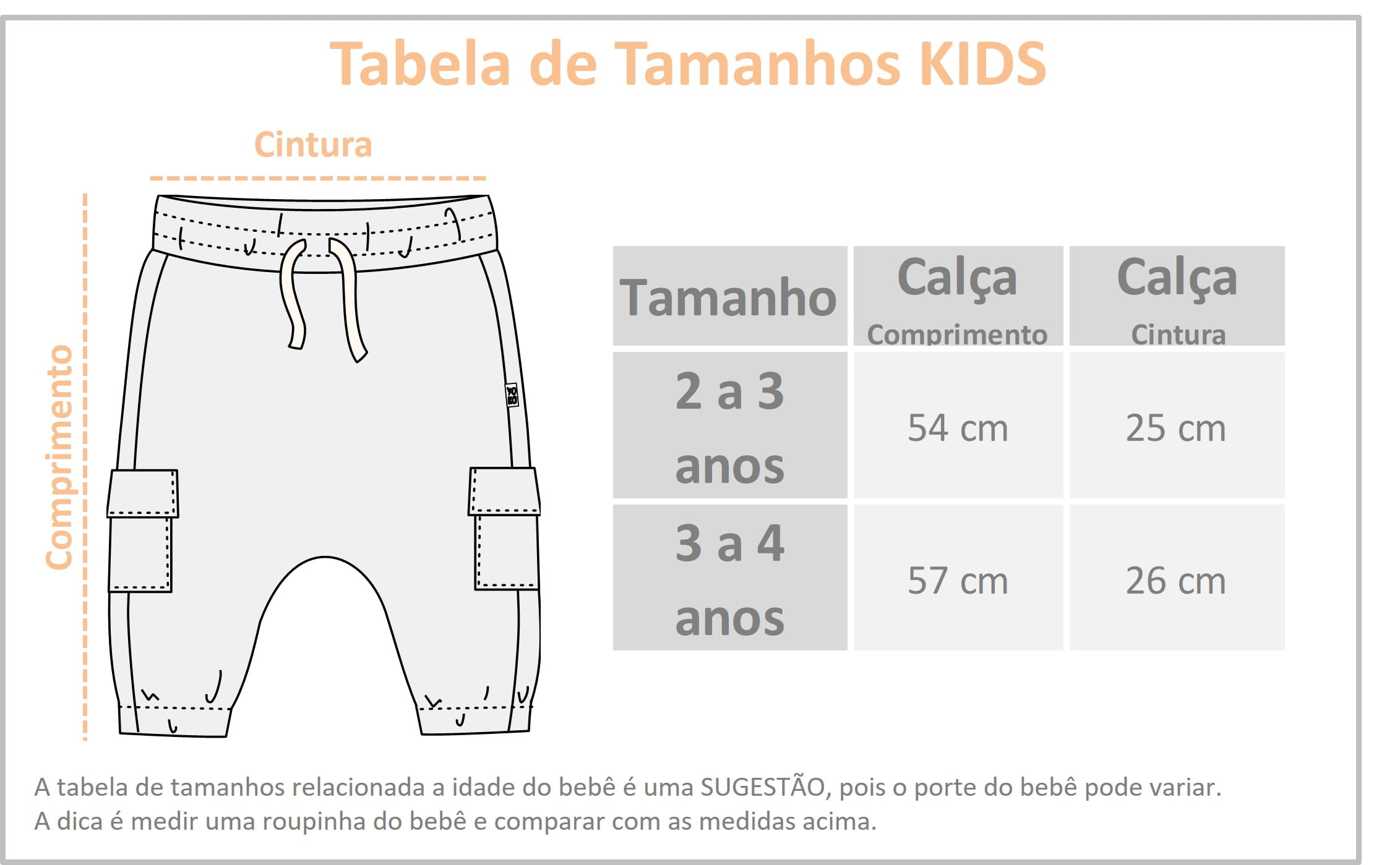 Calça infantil moletom moderna