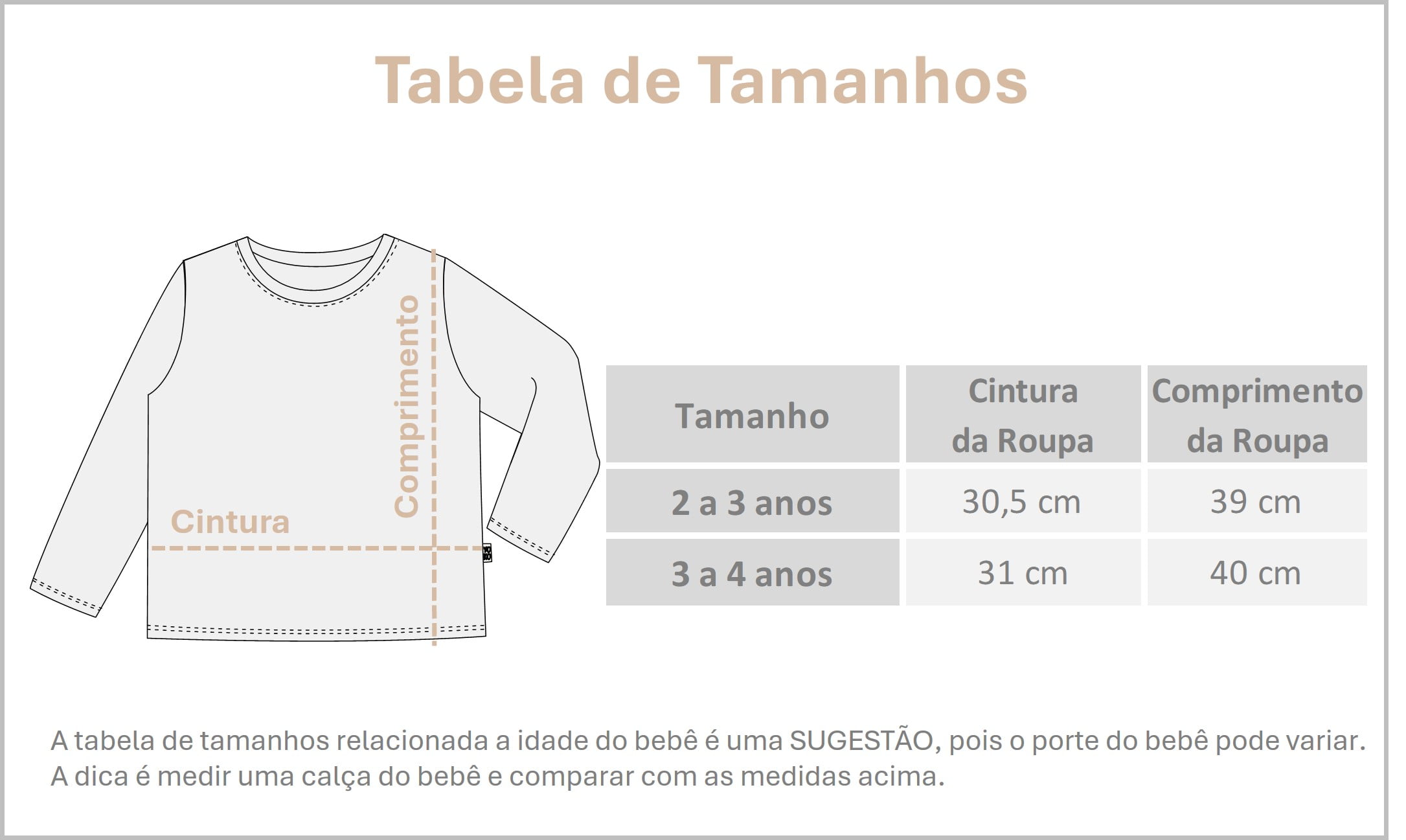 camiseta infantil manga longa premium