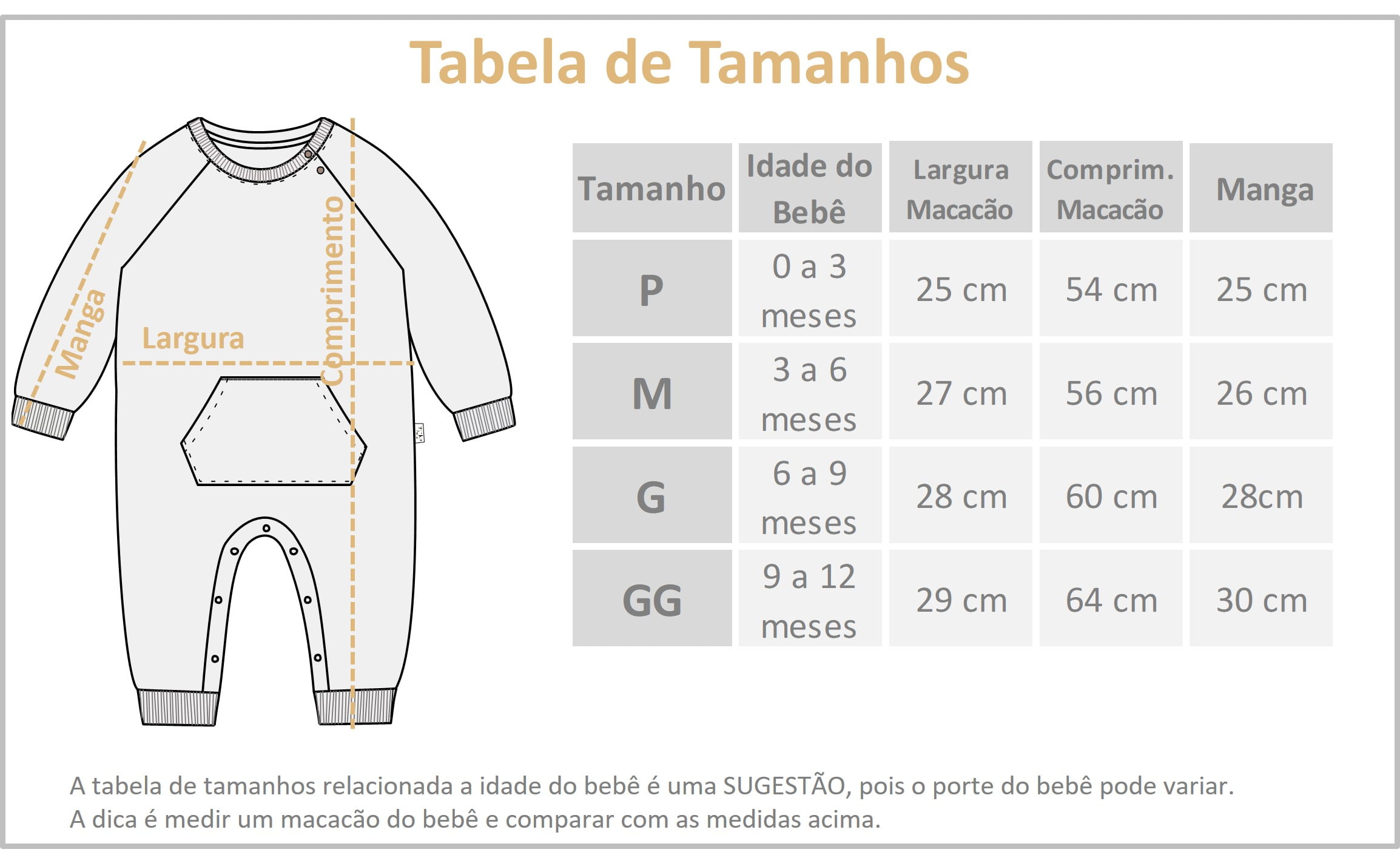 macacão bebe moderno