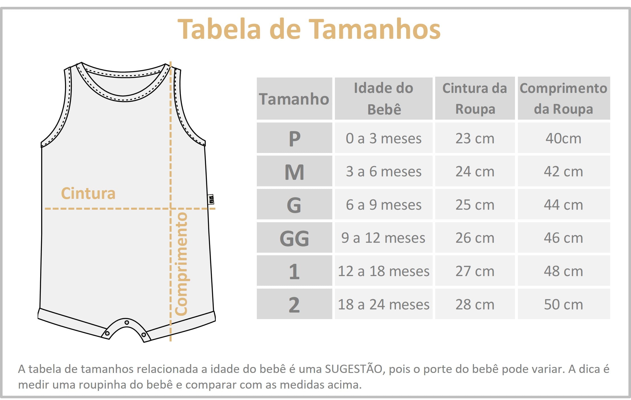 macaquinho bebe minimalista