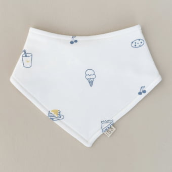 Babador Bandana Bebê Unissex  - Snack Lover