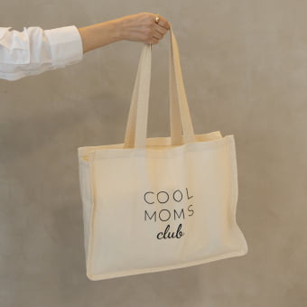 Bolsa Ecobag em Algodão Cool Moms Club – Natural