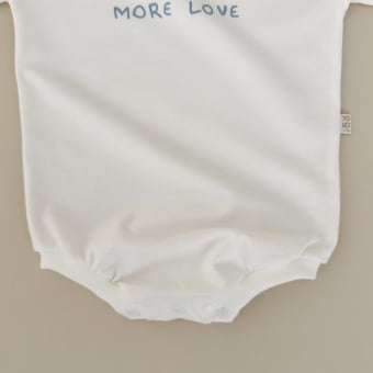 Body Bebe Manga Curta Oversized – More Snacks