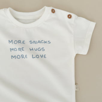 Body Bebe Manga Curta Oversized – More Snacks