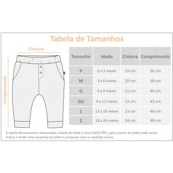 Calça Bebe Saruel Botões - Caramelo