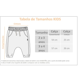 Calça Kids Moletom - Caramelo