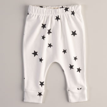 Calça Saruel Bebe Unissex - Algodão Premium - Estrelas Calça Saruel Bebe Unissex - Algodão Premium - Estrelas