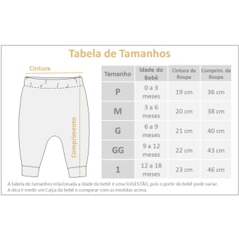 Calça Saruel Bebe Unissex - Algodão Premium - Lua