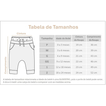 Calça Saruel Bebe Unissex - Molecotton - Mel