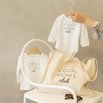 Camiseta Bebe Manga Longa Unissex  - Cool Kids Club