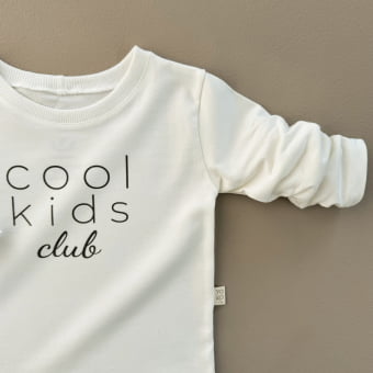 Camiseta Bebe Manga Longa Unissex  - Cool Kids Club