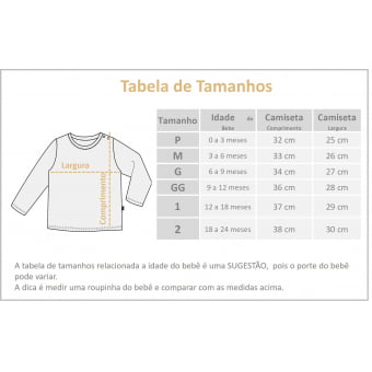 Camiseta Bebe Manga Longa Unissex - Listrado Marfim e Preto