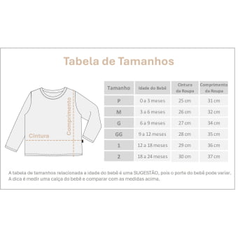 Camiseta Bebe Manga Longa Unissex Preto - Cool Kids Club