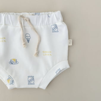 Conjunto Bebe Body Manga Curta e Tapa Fraldas - Snack Lover