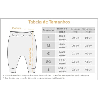 Conjunto Bebe Body Manga Longa e Calça Saruel - Arte Orgânica Marrom