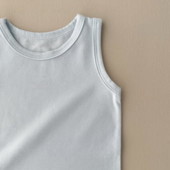 Conjunto Bebe Body Regata Cotton Leve - Azul Céu