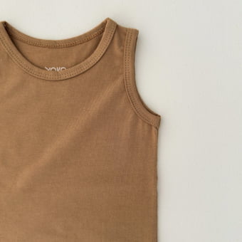 Conjunto Bebe Body Regata Cotton Leve - Caramelo