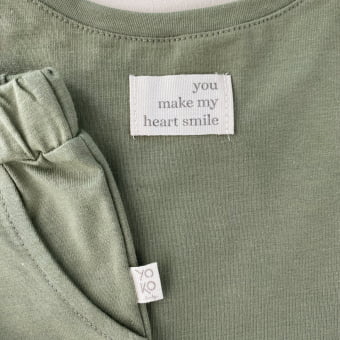 Conjunto Bebe Camiseta e Short - Verde Pistache