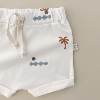 Conjunto Bebe Camiseta e Shorts - Querido Verão