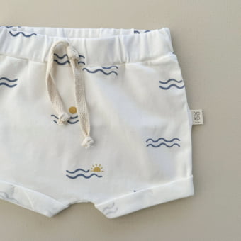 Conjunto Bebe Camiseta e Shorts - Sun & Sea