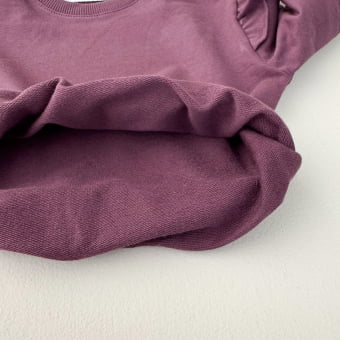 Conjunto Bebe Feminino Molecotton Manga Longa – Berinjela