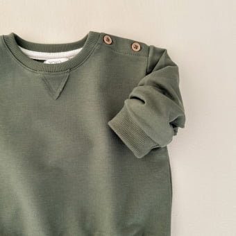 Conjunto Bebe Molecotton Manga Longa - Verde Floresta