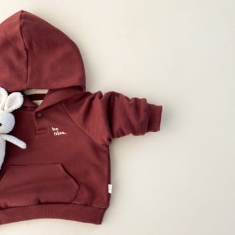 Conjunto Bebe Moletom Peluciado Comfy Capuz - Bordô