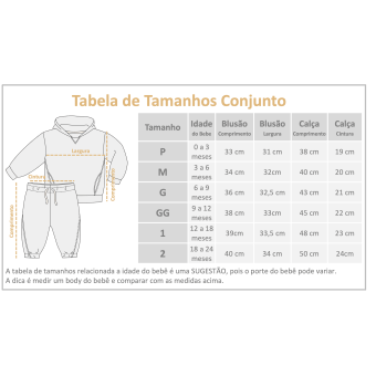 Conjunto Bebê Moletom Peluciado Comfy Capuz – Azul Boreal