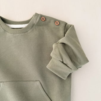 Conjunto Bebê Moletom Peluciado Comfy – Verde Pistache