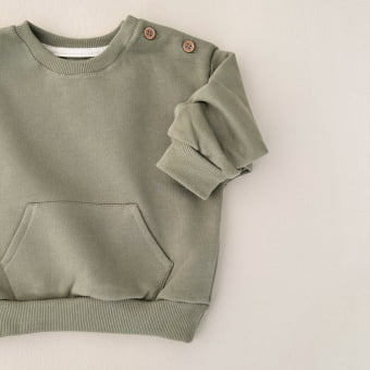 Conjunto Bebê Moletom Peluciado Comfy – Verde Pistache