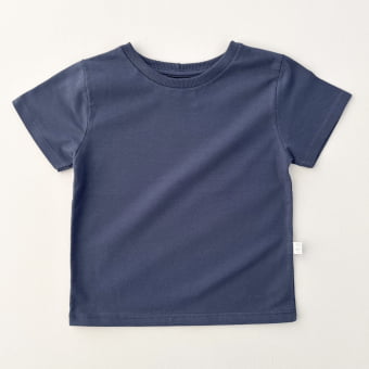Camiseta Infantil Manga Curta Unissex - Cotton Premium Leve - Marinho