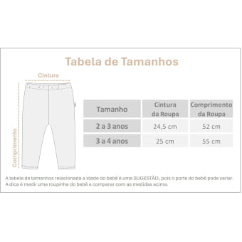Calça Infantil Slim Unissex - Cotton Premium Leve - Aveia