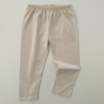 Calça Infantil Slim Unissex - Cotton Premium Leve - Aveia
