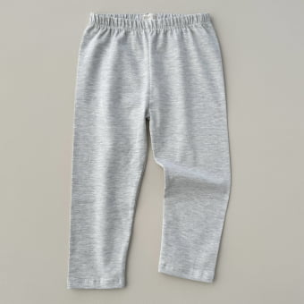 Calça Infantil Slim Unissex - Cotton Premium Leve - Mescla Claro