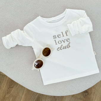 Camiseta KIDS Manga Longa Unissex - Self Love Club