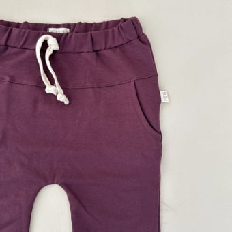 Conjunto Infantil Molecotton Manga Longa - Beringela