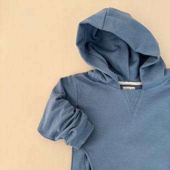 Conjunto Infantil Moletom Peluciado Comfy Capuz – Azul Boreau
