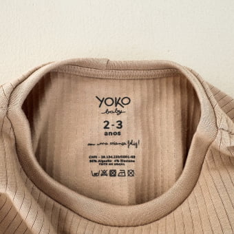 Conjunto Infantil Pijama Manga Longa – Latte