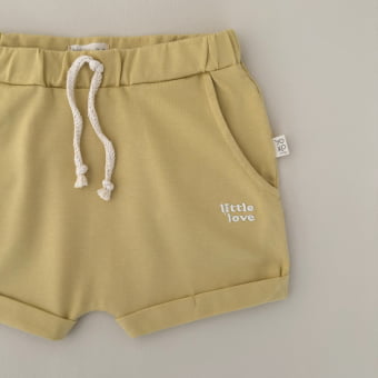 Conjunto Kids Camiseta e Short - Amarelo Brulée