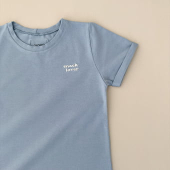 Conjunto Kids Camiseta e Short - Azul Gelato