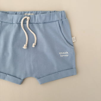 Conjunto Kids Camiseta e Short - Azul Gelato